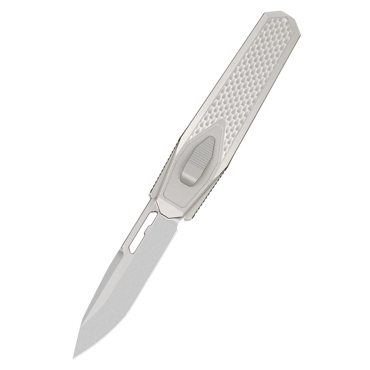 REMETTE Titanium Handle M390 Blade Gravity Knife