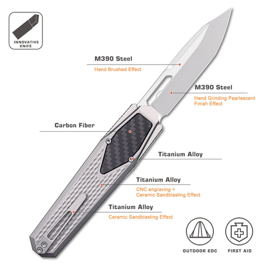 REMETTE Innovative Design RT-Swordfish Knife ZL101A1