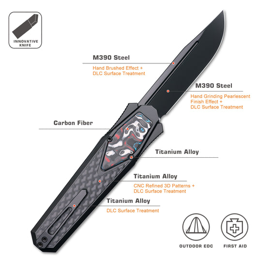 REMETTE Innovative Design RT-Swordfish Knife ZL101B5