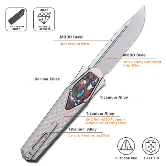 REMETTE Innovative Design RT-Swordfish Knife ZL101B3