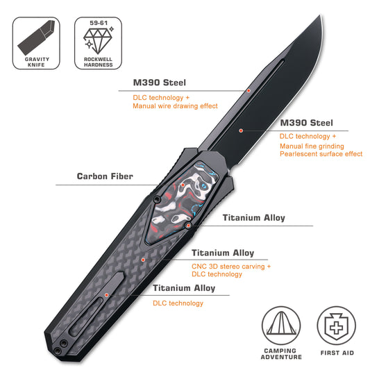 REMETTE Innovative Design RT-Swordfish Knife ZL101B5