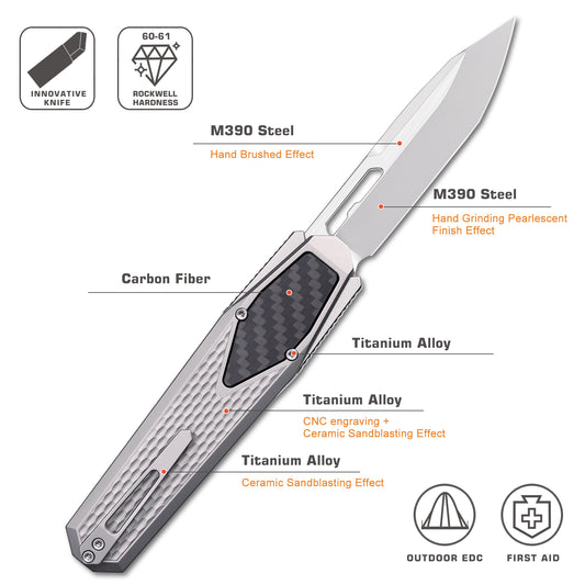 REMETTE Innovative Design RT-Swordfish Knife ZL101A1