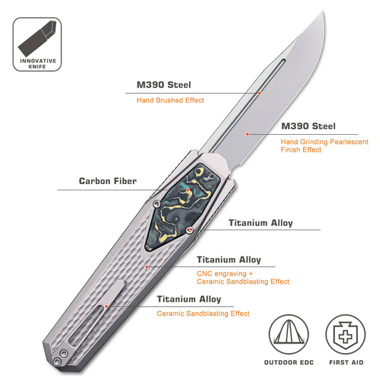 REMETTE Innovative Design RT-Swordfish Knife ZL101A2