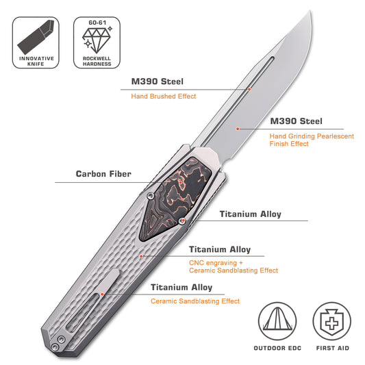 REMETTE Innovative Design RT-Swordfish Knife ZL101A4