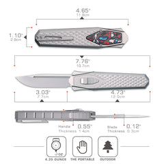 REMETTE Innovative Design RT-Swordfish Knife ZL101B3