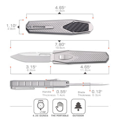 REMETTE Innovative Design RT-Swordfish Knife ZL101A1