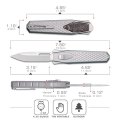 REMETTE Innovative Design RT-Swordfish Knife ZL101B4