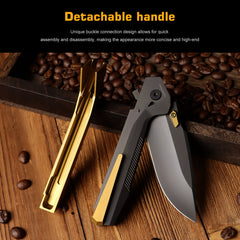 REMETTE RT-WK1 Disassembly Knife Titanium Handle M390 Blade WK1-G